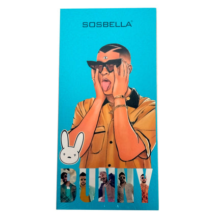 Paleta De Sombras Bad Bunny - Bunny Blue Sosbella