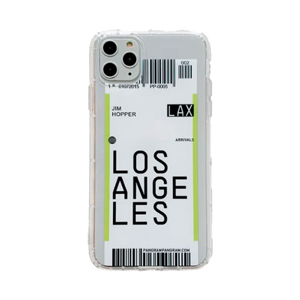 Funda Para iPhone 12 Pro Ticket Los Angeles Otro