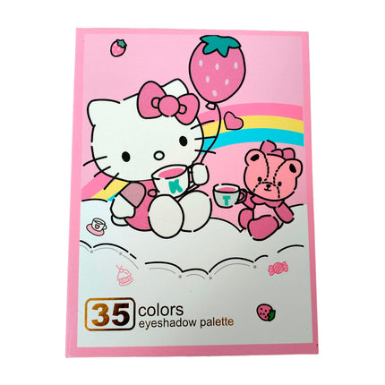 Paleta De Sombras Hello Kitty Hora Del TŽ 35 Colores Otro