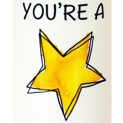 Taza con frase - You are a star Haus